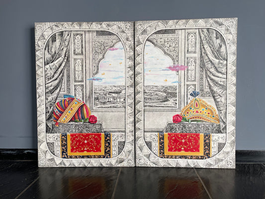 Contemporary King & Queen